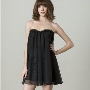 Blaque Label Babydoll overlay wedding guest cocktail dress